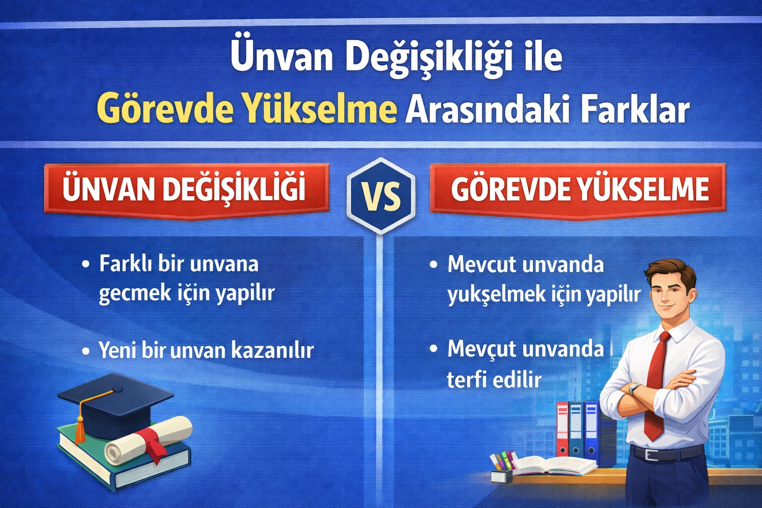 Ünvan Değişikliği ile Görevde Yükselme Arasındaki Farklar