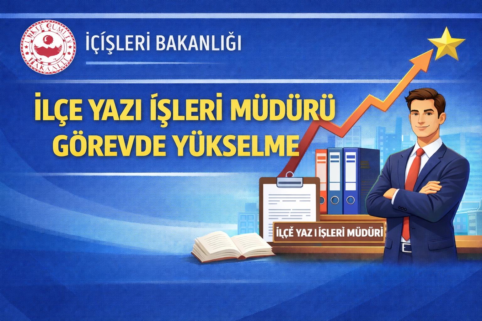 İçişleri Bakanlığı İlçe Yazı İşleri Müdürü Görevde Yükselme