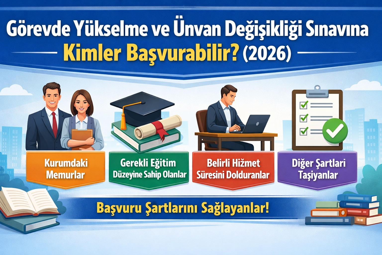 Görevde Yükselme ve Ünvan Değişikliği Sınavına Kimler Başvurabilir? (2026)